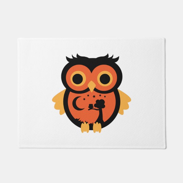 Tapete Halloween Owl (Frente)