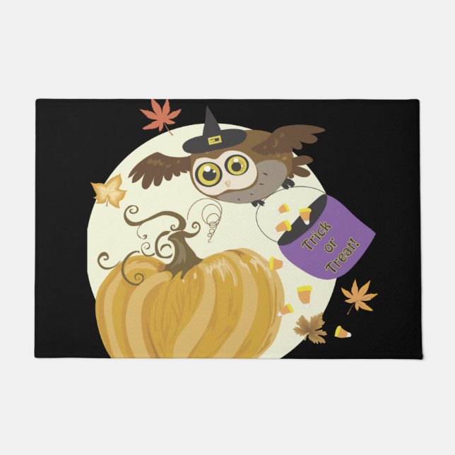 Tapete Halloween Owl (Frente)