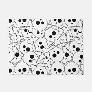 Tapete Halloween Skulls