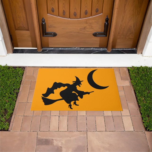 Tapete Halloween Witch Silhouette (Ar livre)