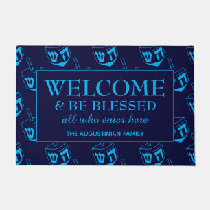 Tapete Hanukkah Dreidel WELCOME