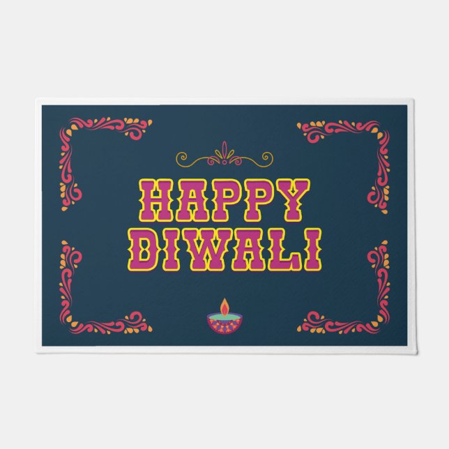 Tapete Happy Diwali Doormat (Frente)