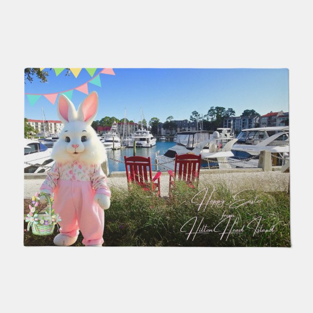 Tapete Happy Easter from Hilton Head Island Harbour Town (Frente)
