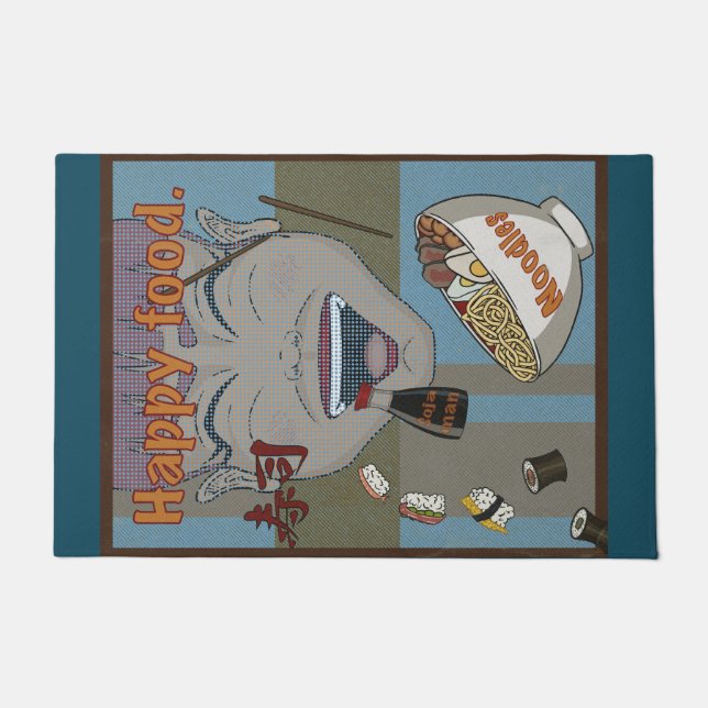 Tapete Happy food  (Frente)