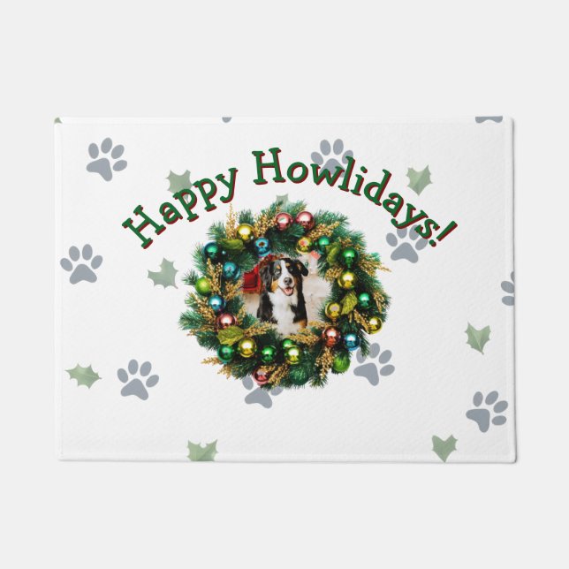 Tapete Happy Howlidays Photo Image (Frente)