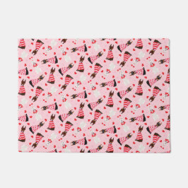 Tapete Happy Valentines Day Dobermann Dogs