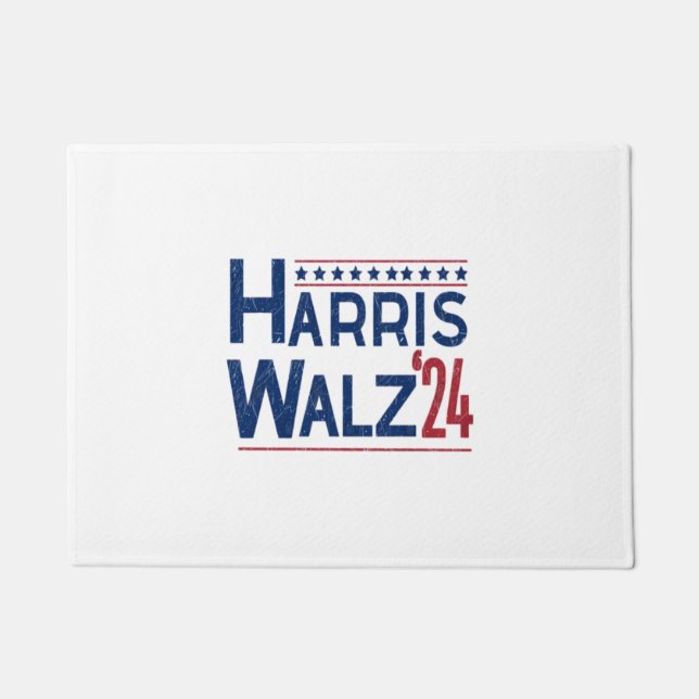 Tapete Harris e Walz 2024 Eleitoral Pairing (Frente)