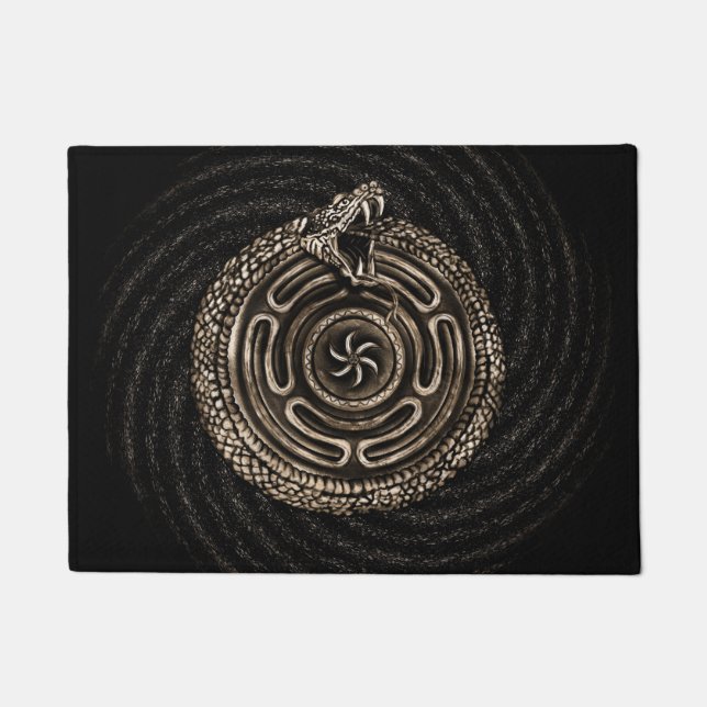 Tapete Hecate Wheel com ouroboros (Frente)