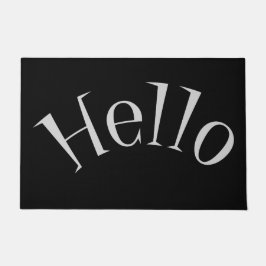 Tapete HELLO Bem-vindo à Porta Mat