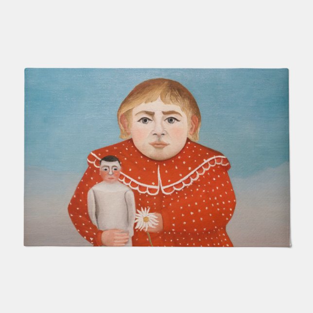 Tapete Henri Rousseau - Criança com uma Doll (Frente)
