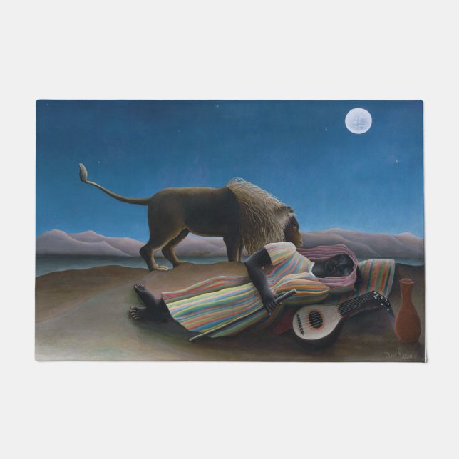 Tapete Henri Rousseau - O Cigano Dormente (Frente)