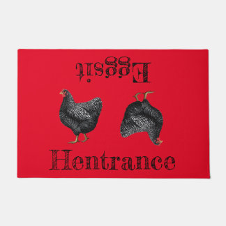 Tapete Hentrance Eggit, Farmhouse Da Porta De Red Hen Mat