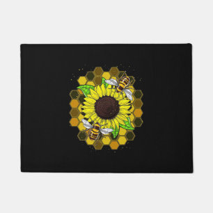 Tapete Hippie Sunflower Bees