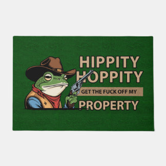 Tapete Hippity Hoppity Doormat – Funny Welcome Mat 