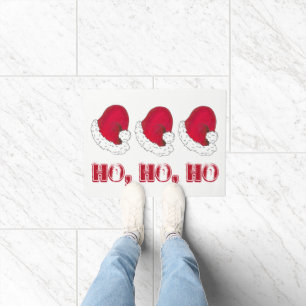 Tapete HO HO HO HO Feliz Natal Red Papai Noel Hat Xmas