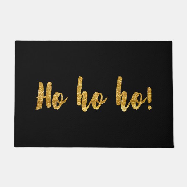 Tapete Ho Ho Ho Portão de Natal (Frente)