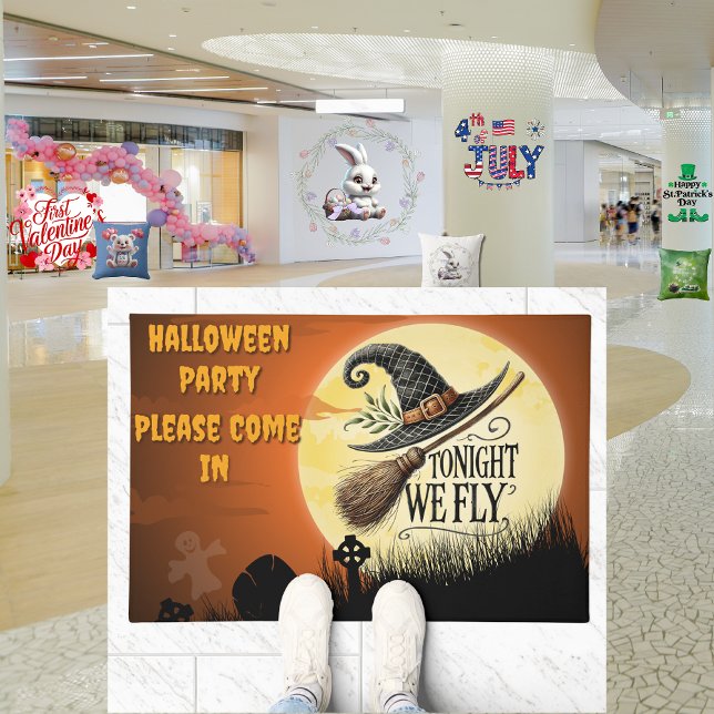 Tapete Hoje à noite nós voamos no Halloween (Criador carregado)