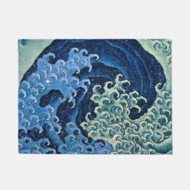 Tapete Hokusai Feminine Wave Vintage Ocean