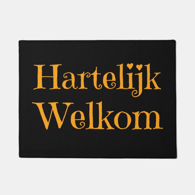 Tapete Holanda - Hartelijk Welkom Bem-vindo (Frente)