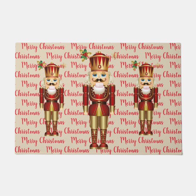Tapete Holiday Nutcracker Doormat (Frente)