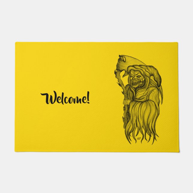 Tapete Homem de Ceia - A Morte, Ceifador (Frente)