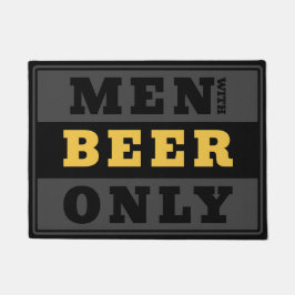 Tapete Homens apenas com Cerveja - Entrada de amantes de 