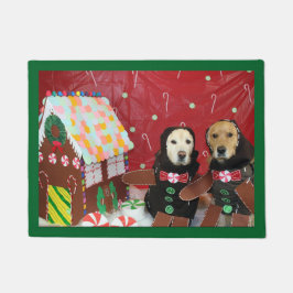 Tapete Homens de pão-de-espécie do golden retriever