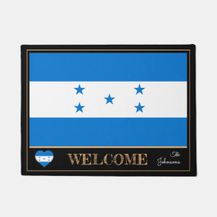Tapete Honduras & Honduras Flag mats / esportes Bem-vindo