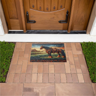 Tapete Horse Leather Doormat