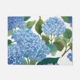 Tapete Hortênsias Azuis | Jardim Floral Lindo