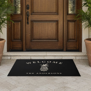 Tapete Hospitalidade tropical   Ananás personalizado