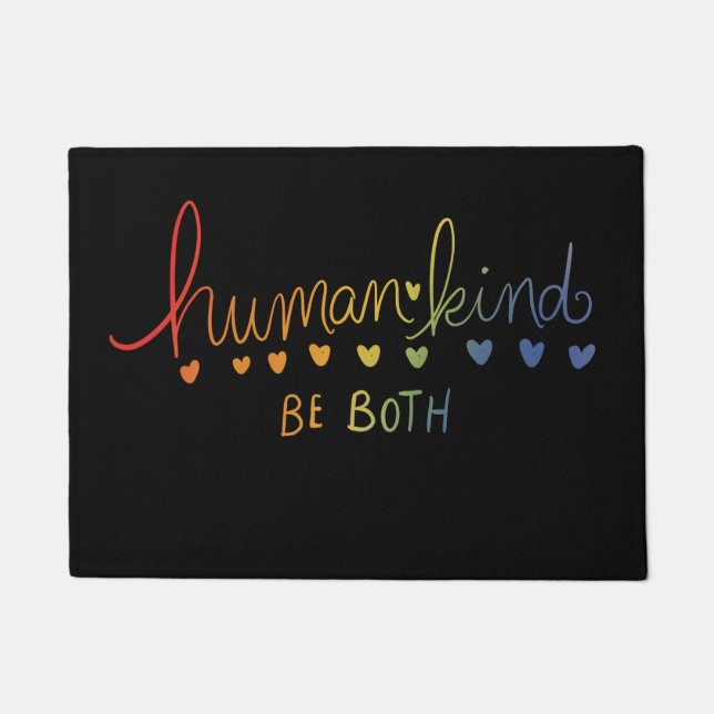 Tapete Humanidade Seja ambas humanidade (Frente)