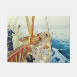 Tapete Iate no Mediterrâneo (por J.L. Stewart)