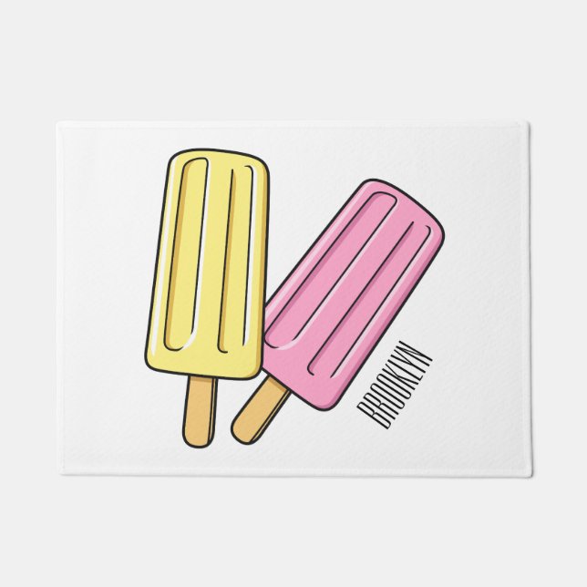 Tapete Ice pop cartoon (Frente)