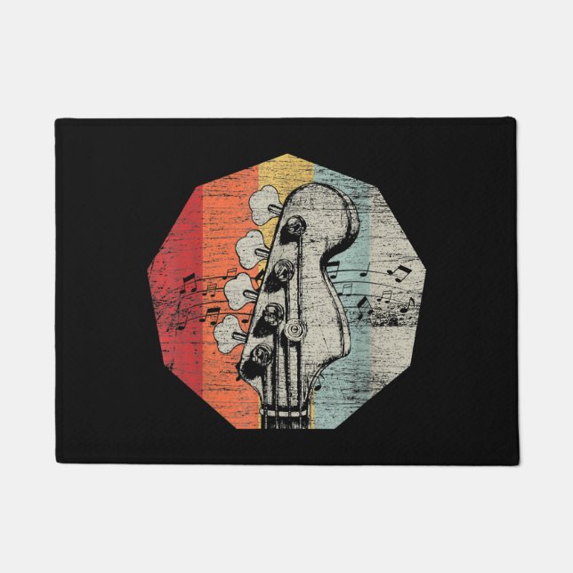 Tapete Ideia De Presente Para Guitarrista Bass - Violão B (Frente)