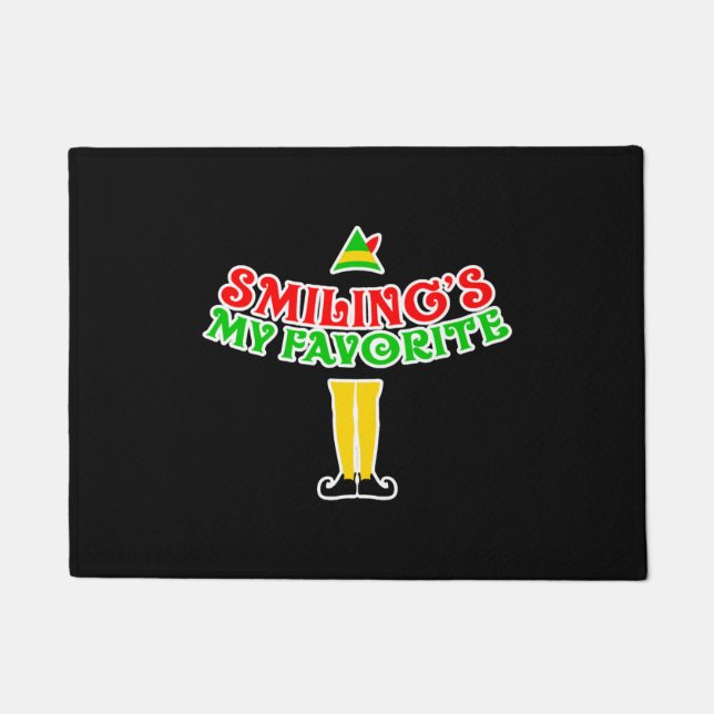 Tapete Ideia do Presente de Natal Elf (Frente)