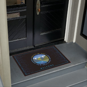 TAPETE ILHA DO SUL NOVA ZELÂNDIA DOORMAT