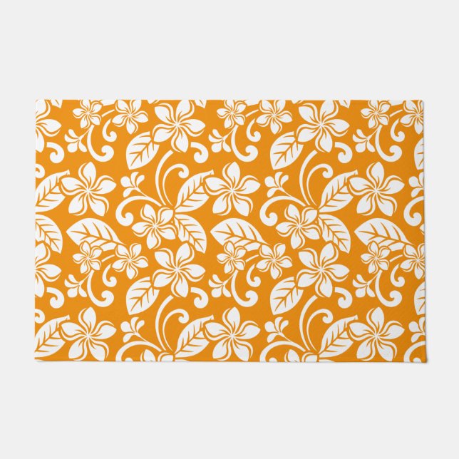 TAPETE ILHA PLUMERIA (LARANJA) (Frente)