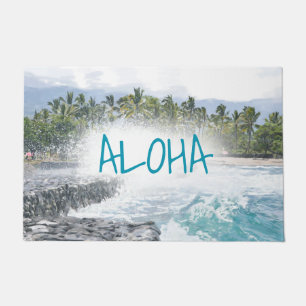 Tapete Ilhas havaianas Aloha