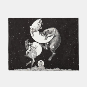 Tapete Ilustração da Noite de Deus do Universo Celestial