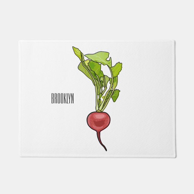 Tapete Ilustração de desenho animado (Frente)