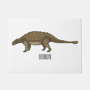 Tapete Ilustração de desenho animado de Ankylosaurus