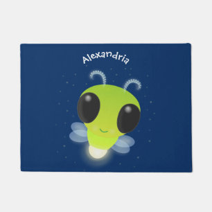 Tapete Ilustração de desenho animado de besouro luminoso