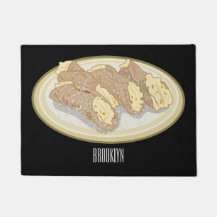 Tapete Ilustração de desenho animado de Cannoli