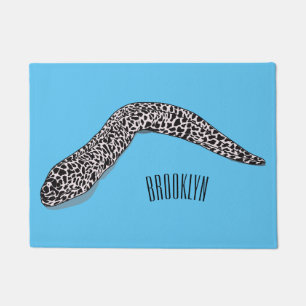 Tapete Ilustração de desenho animado de enguia-de-moray