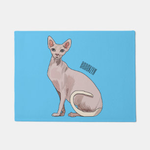 Tapete Ilustração de desenho animado de gato esphynx