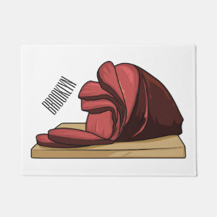 Tapete Ilustração de desenho animado de Ham