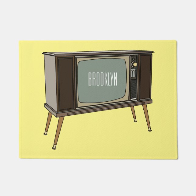 Tapete Ilustração de desenho animado de televisão (Frente)