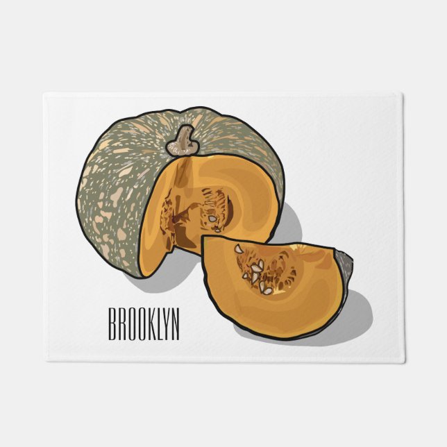 Tapete Ilustração de desenho de abóbora (Frente)