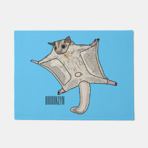Tapete Ilustração de desenho em forma de planador de açúc